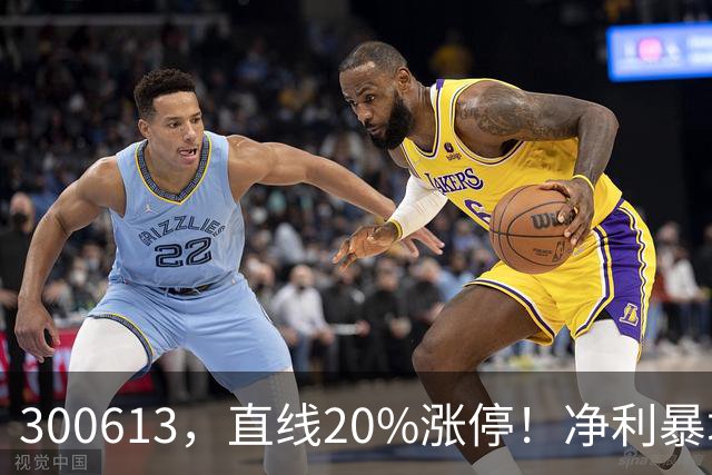 300613，直线20%涨停！净利暴增超800%